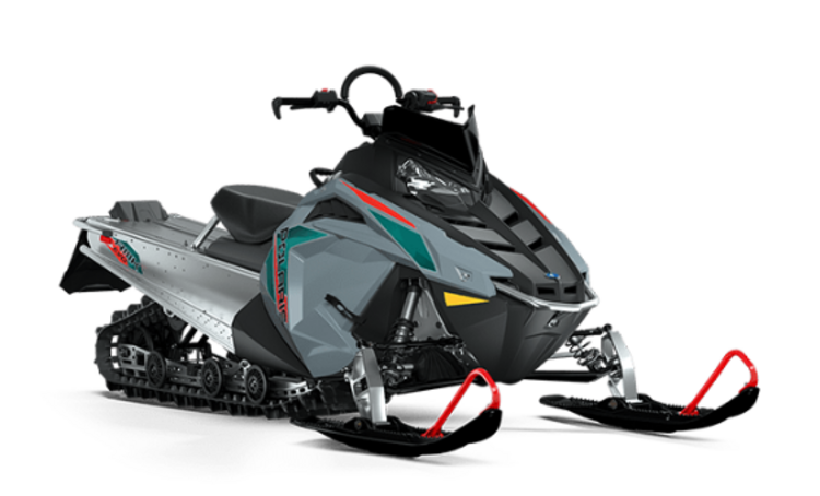 2024 POLARIS 550 RMK EVO 144 - Grey/Teal/Red