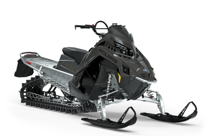 2024 POLARIS 650 PRO RMK 155 - Black/Grey