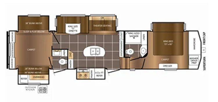 2017 FOREST RIVER CRUSADER 370BHQ