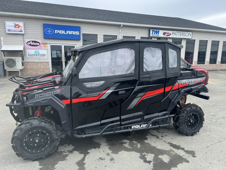 2018 POLARIS GENERAL 4 1000 EPS - BLACK/RED