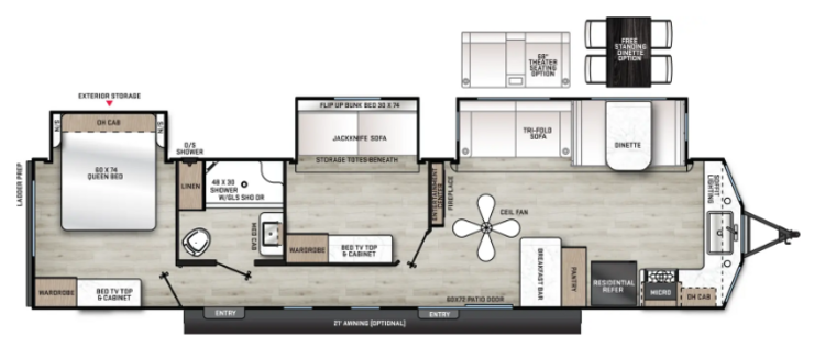 2023 COACHMEN CATALINA 39FKTS