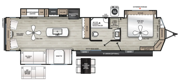 2023 COACHMEN CATALINA 39RLTS