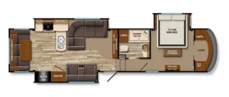 2014 FOREST RIVER SOLITUDE 368RD
