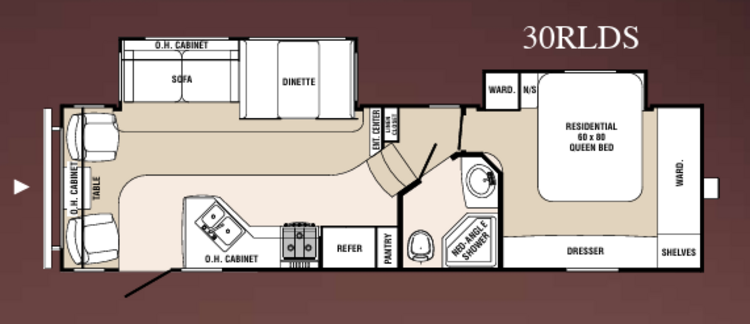 2009 FOREST RIVER SABRE 30RLDS