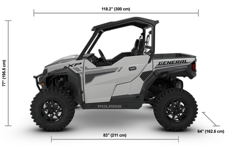 2025 POLARIS GENERAL XP 1000 SPORT - GHOST GRAY