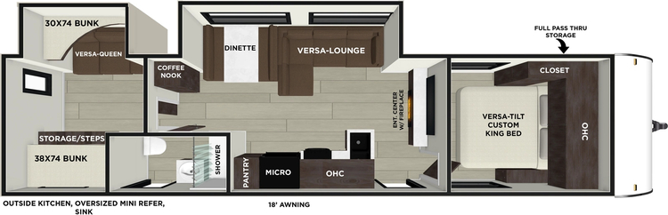 2026 FOREST RIVER WILDWOOD 32BHDS
